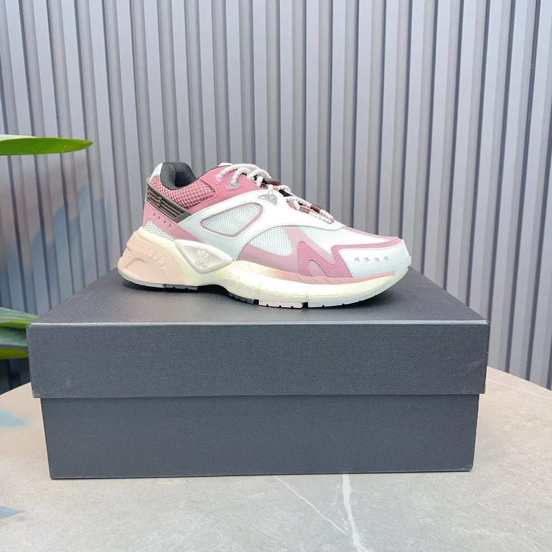 Men's shoes💰740💰 AMIRI AMIRI trendy brand hot sale🔥 Available all year round✅Couples💑 Official website synchronized Imported fabrics 1⃣️ratio 1⃣️Re-engraved, original factory special original sole, 35-45 (38.45. Non-refundable)